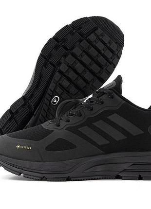 Чорні чоловічі кросівки adidas winter gore-tex black x адідас 44
