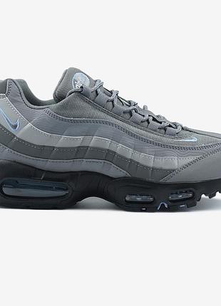 Серые кроссовки унисекс nike air max 95 og cool grey х эйр макс 45