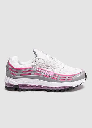 Белые женские кроссовки nike air max tl 2.5 white grey pink x найт 40