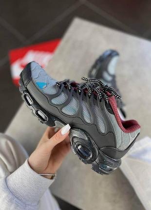 Мужские чёрные кроссовки nike air max terrascape tn plus black grey blue х эйр макс тн 40