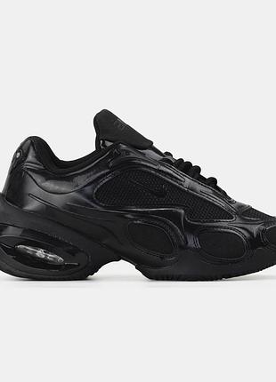 Чорні кросівки унісекс nike air max muse black х ейр макс 39