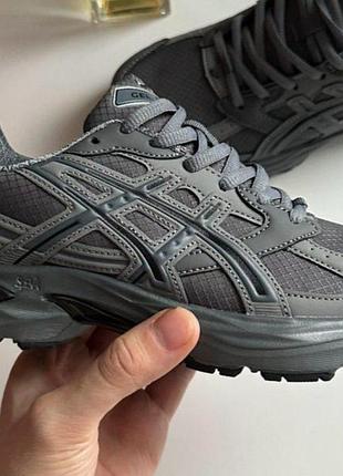 Сірі кросівки унісекс asics gel 1130 grey winter termo х ассікс 38