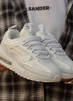 Женские белые кроссовки nike air max dawn white х эйр макс