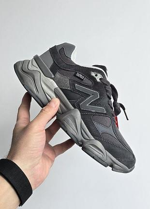 Женские серые кроссовки new balance 9060 grey х нью беланс 41