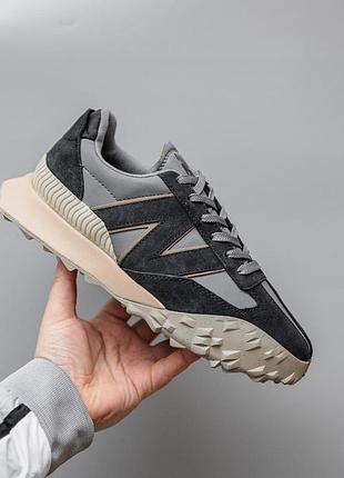 Сірі кросівки унісекс new balance xc-72 grey beige х нью беланс 44