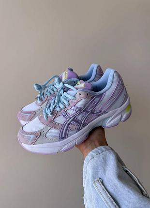 Женские пурпурные кроссовки asics gel 1130 white violet pink х асикс 40