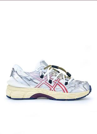 Білі кросівки унісекс asics gel cumulus 16 tg white х ассікс 37