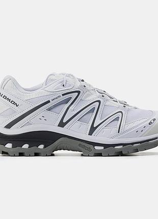 Білі кросівки унісекс salomon xt-quest white black х саломон 36