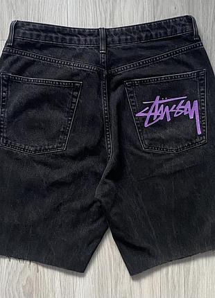 Джинсові шорти stussy