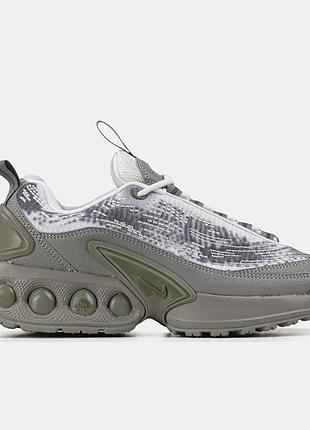 Женские кроссовки хаки nike air max dn khaki white grey х эйр макс 39