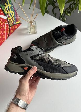 Мужские кроссовки хаки the north face boa gore-tex termo khaki х норт фейс 43