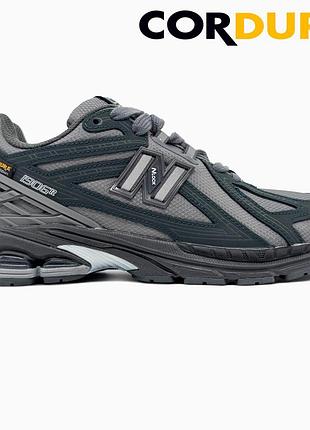 Чорні кросівки унісекс new balance 1906r cordura omni tech grey black х нью беланс 44