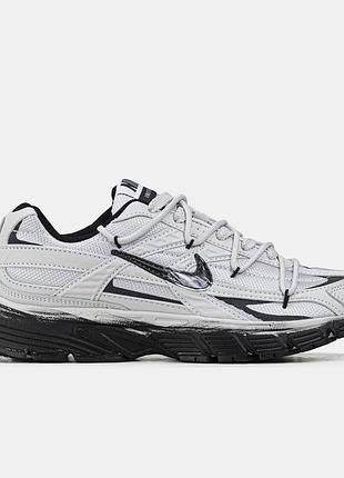 Белые кроссовки унисекс nike initiator custom white black х найк 37
