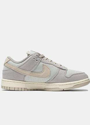 Жіночі кросівки nike sb dunk low retro se college grey light bone х данк 37
