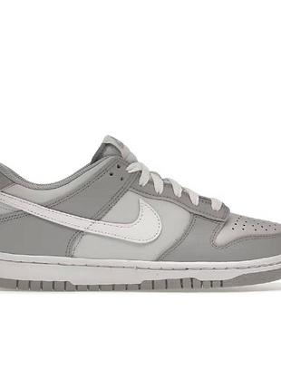 Сірі кросівки унісекс nike dunk low two-toned grey х данк 43