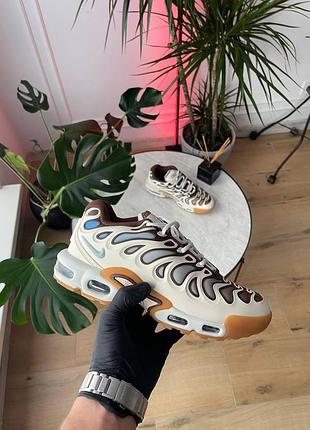 Мужские бежевые кроссовки nike air max plus drift phantom cacao wow beige х эйр макс тн 43
