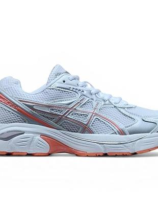 Белые кроссовки унисекс asics gt 2160 white silver orange х ассикс 37