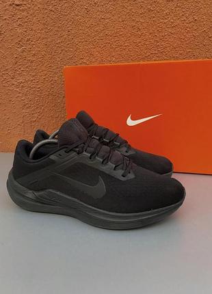 Оригінальні чоловічі кросівки nike winflo 10 45 розмір 29 см чорного кольору