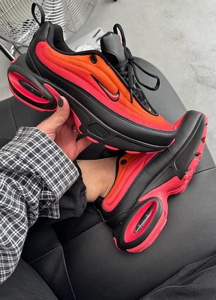 Червоні кросівки унісекс nike air max portal red black х портал 45