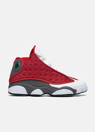 Чоловічі червоні кросівки jordan 13 red flint х джордан 41