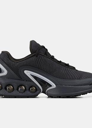 Мужские черные кроссовки nike air max dn black grey х эйр макс 42