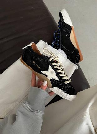 Чорні кросівки унісекс golden goose true star black white х голден гус 45
