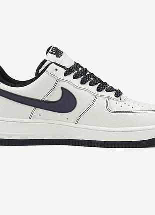 Бежеві кросівки унісекс nike air force 1 low undefeated beige gradient х найк ейр форс 41
