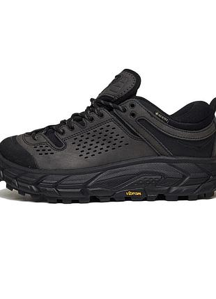 Черные мужские кроссовки hoka one tor black х хока 44