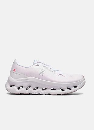 Женские розовые кроссовки loewe on cloudtilt pink х лойве 37