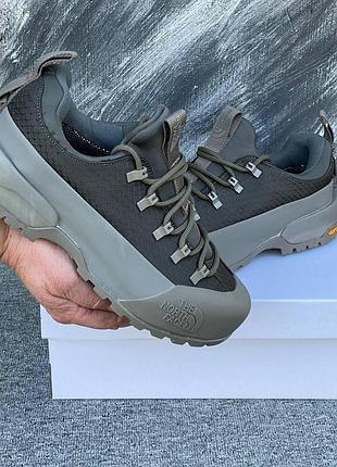 Мужские кроссовки хаки the north face glenclyffe low gore-tex khaki termo х норт фейс 44