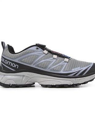 Чоловічі сірі кросівки salomon xt-6 lab boa grey х саломон 41