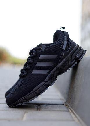 Черные мужские кроссовки adidas marathon black x адидас 43