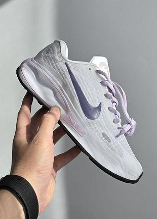 Бежеві жіночі кросівки nike journey run white lovender х найк 36
