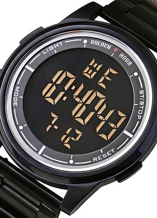 Наручний годинник goldenhour water metal black, 2 ремінці