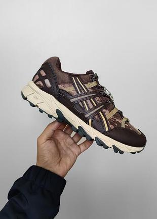 Коричневі кросівки унісекс asics gel sonoma 15-50 future brown х асікс 44