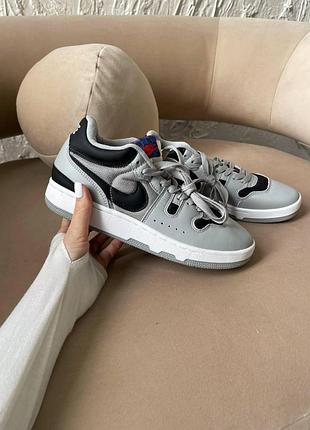 Сірі кросівки унісекс nike mac attack grey black х найк 38