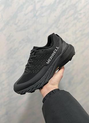 Мужские черные кроссовки merrell agility black winter termo х меррел 45