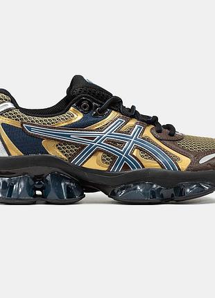 Мужские бежевые кроссовки asics gel quantum kinetic multi gold х асикс 42