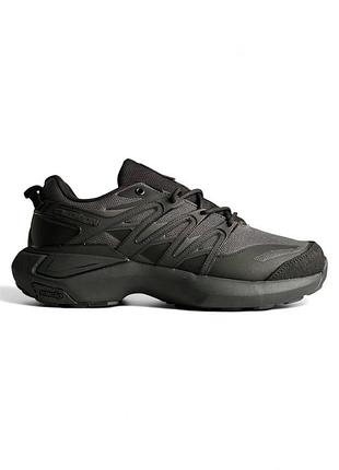 Мужские серые кроссовки salomon xt pu.re gore-tex termo grey х саломон 43