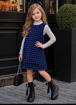 4-5лет.шикарный фактурный сарафан zara.мега выбор обуви и одежды!