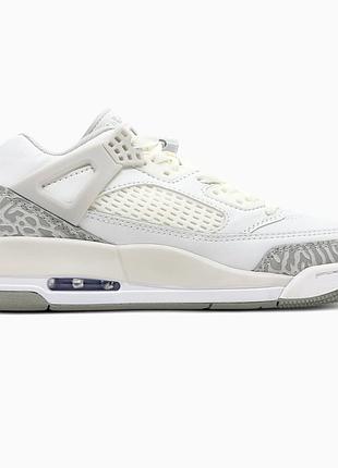 Белые кроссовки унисекс jordan 3 spizike low summit white х джордан 37