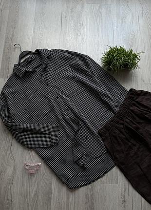 Рубашка. в клетку. boohoo 2