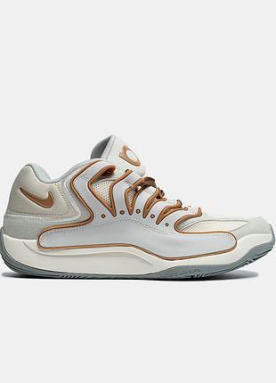 Мужские бежевые кроссовки nike zoom kd 18 rise х найк 45