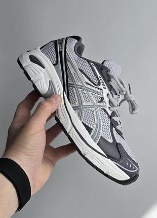 Серые кроссовки asics gt 2160 grey white х ассикс 44
