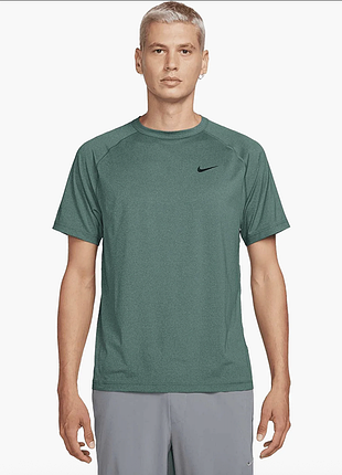 Спортивна футболка найк nike dri-fit green ready training tee, l, оригінал