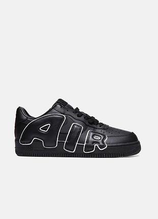 Чоловічі чорні кросівки nike air force 1 low cactus plant flea market black х найк ейр форс 43