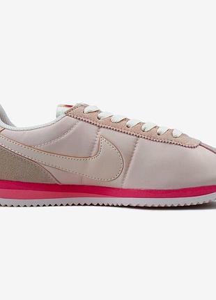 Женские розовые кроссовки nike cortez light soft pink х кортез 36