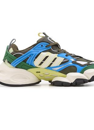 Мужские зелёные кроссовки adidas vento xlg deluxe olive green blue x венто 42