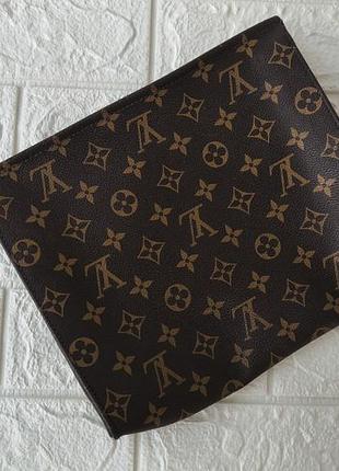 Louis vuitton сумка клатч косметичка номерная