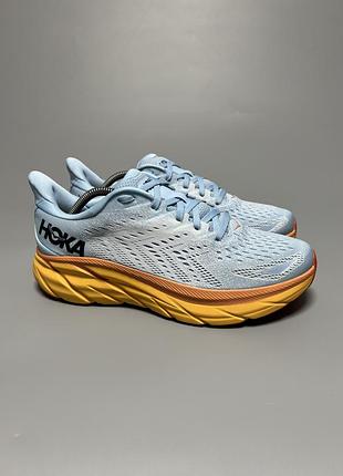 Кросівки для комфортної ходьби бігу тренувань hoka one one clifton 8 оригінал 1119394 ssif